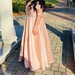 Chicas Dusty Pink Dress